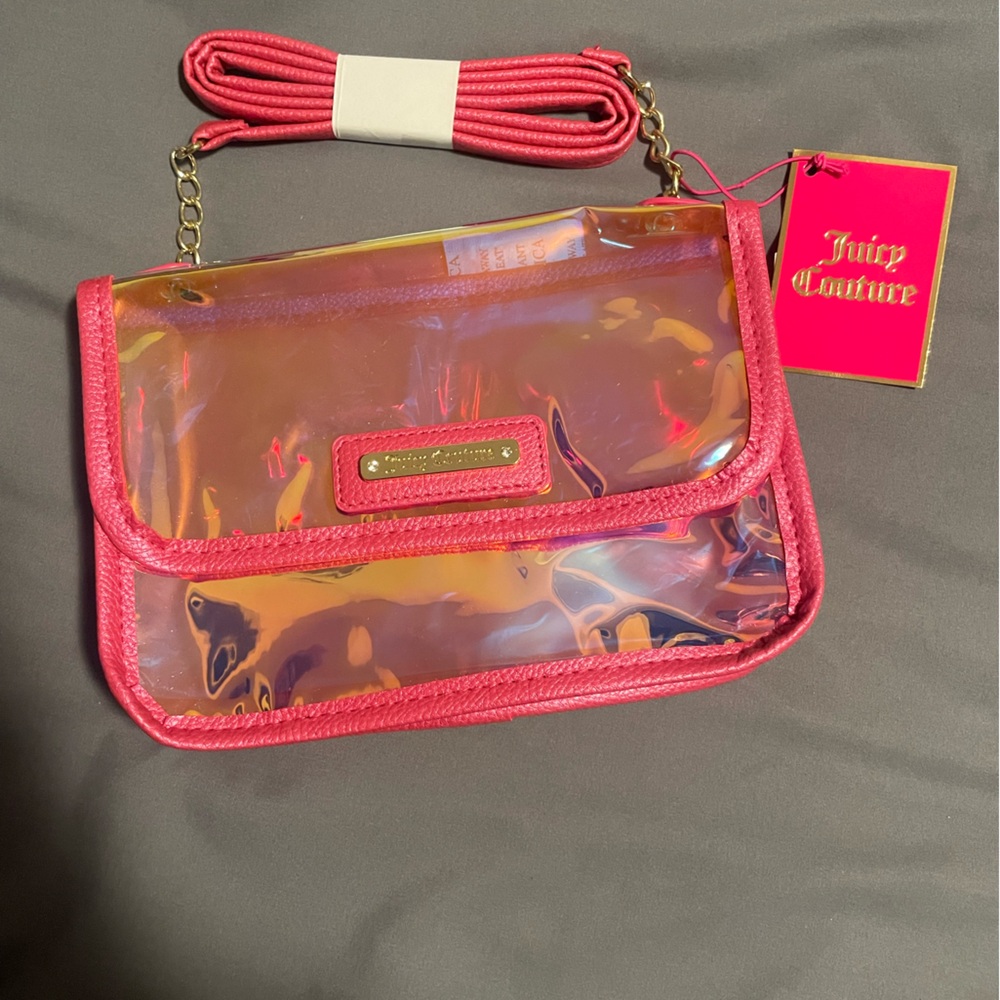 Holographic Juicy Couture Cross Body Bag